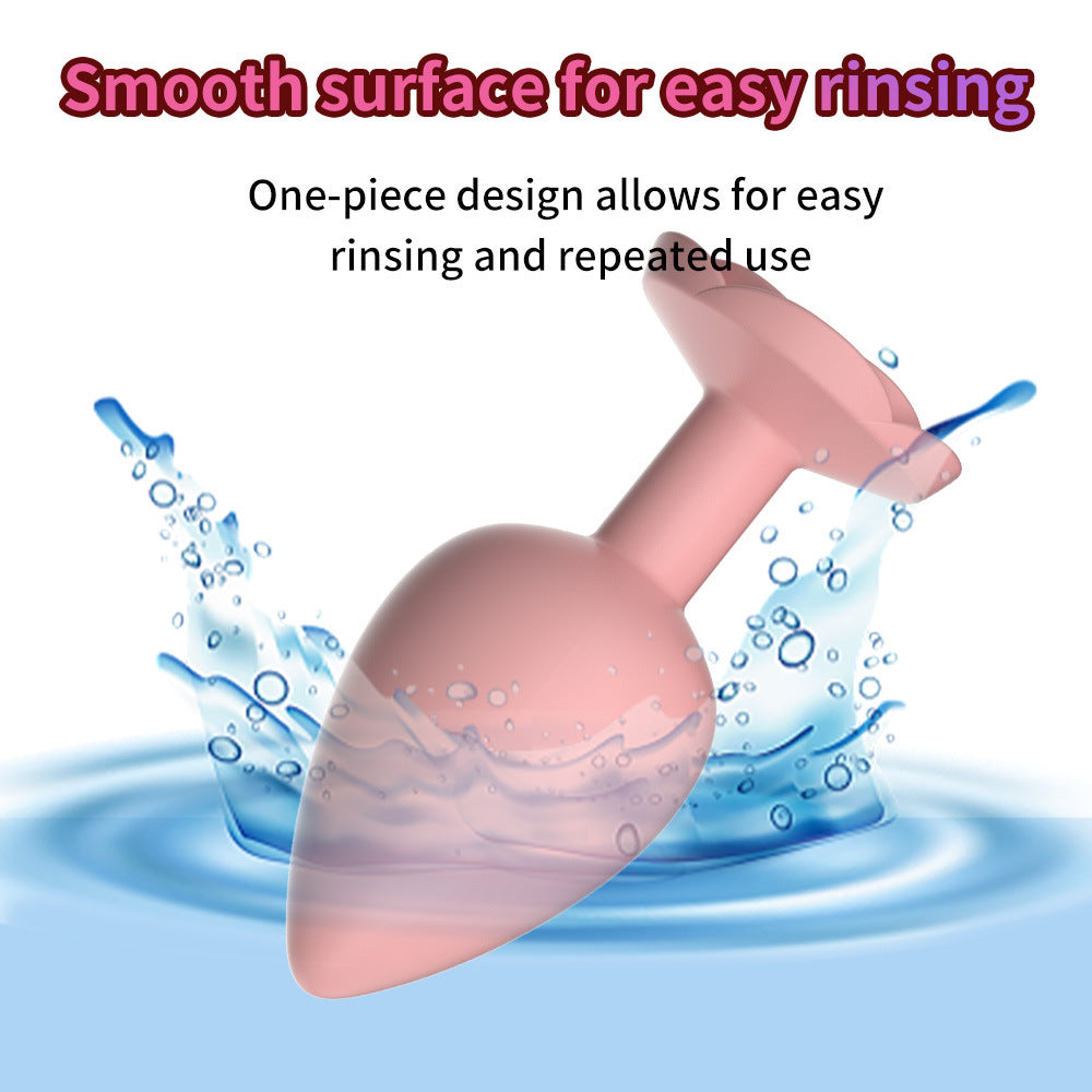 Colorful Water Drops Rear Anal Plugs