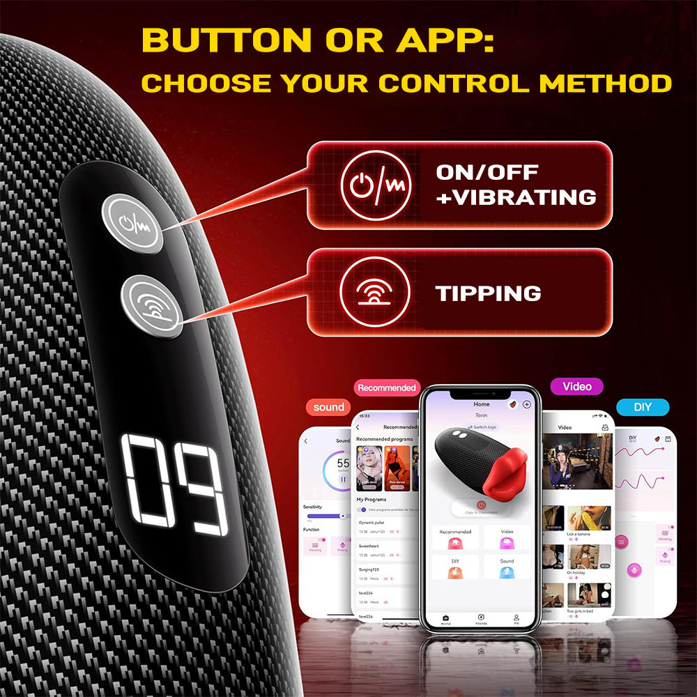 Remote Control Male Desensitizing Penis Vibrator