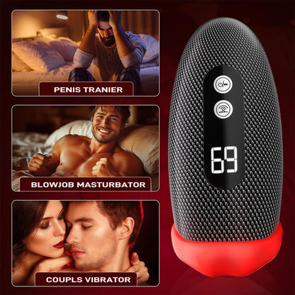 Remote Control Male Desensitizing Penis Vibrator