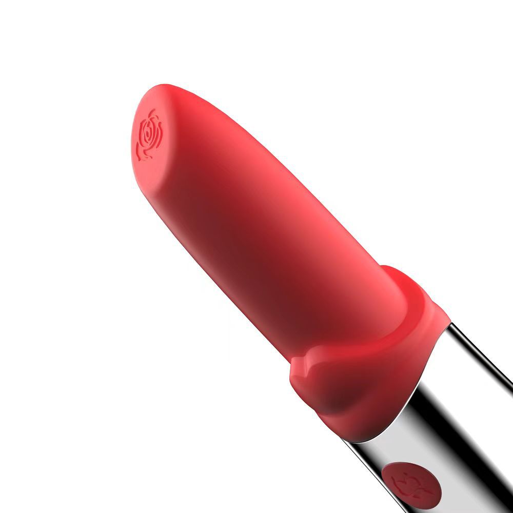 Lipstick-shaped vibrator