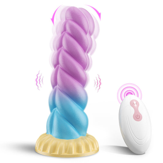 Unicorn Spiral dildos