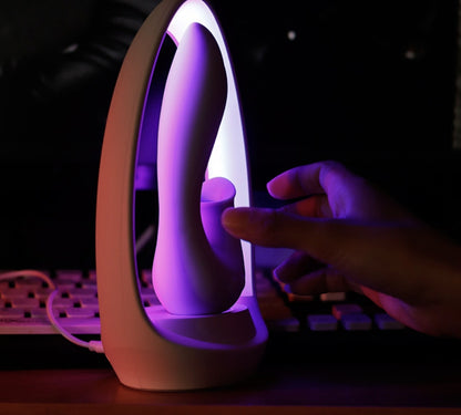 Colorful bedside lamp